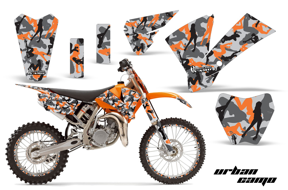 KTM-SX85 04-05 Graphics Kit UC O NPs